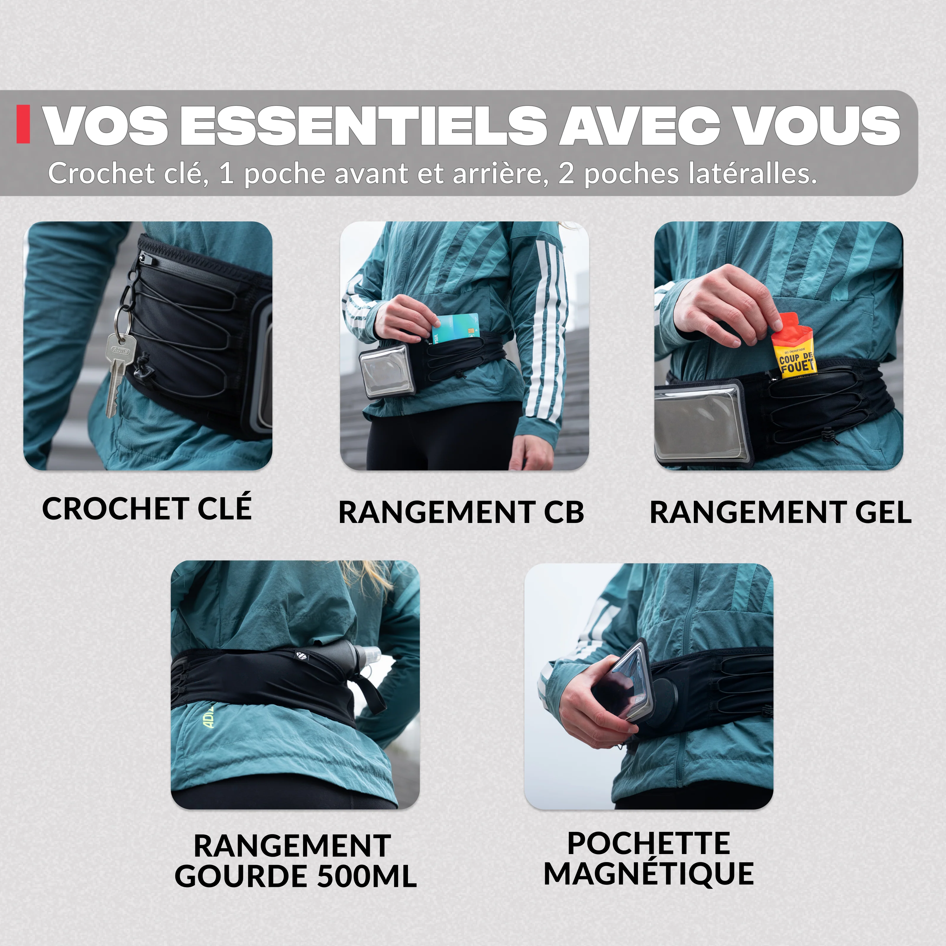 Ceinture de sport magnétique - Image 3