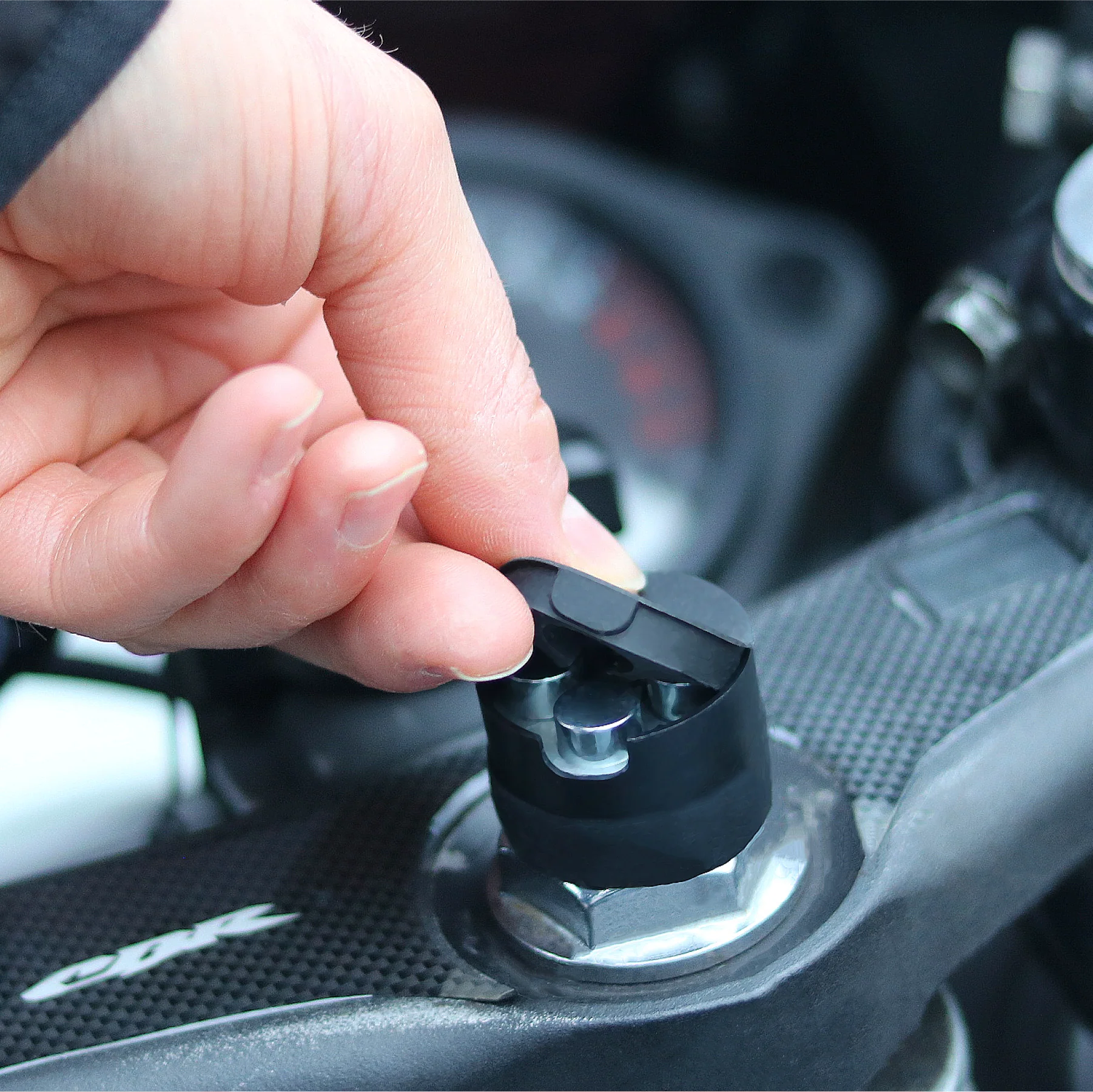 Couvercle en silicone pour support vélo et moto - Image 3