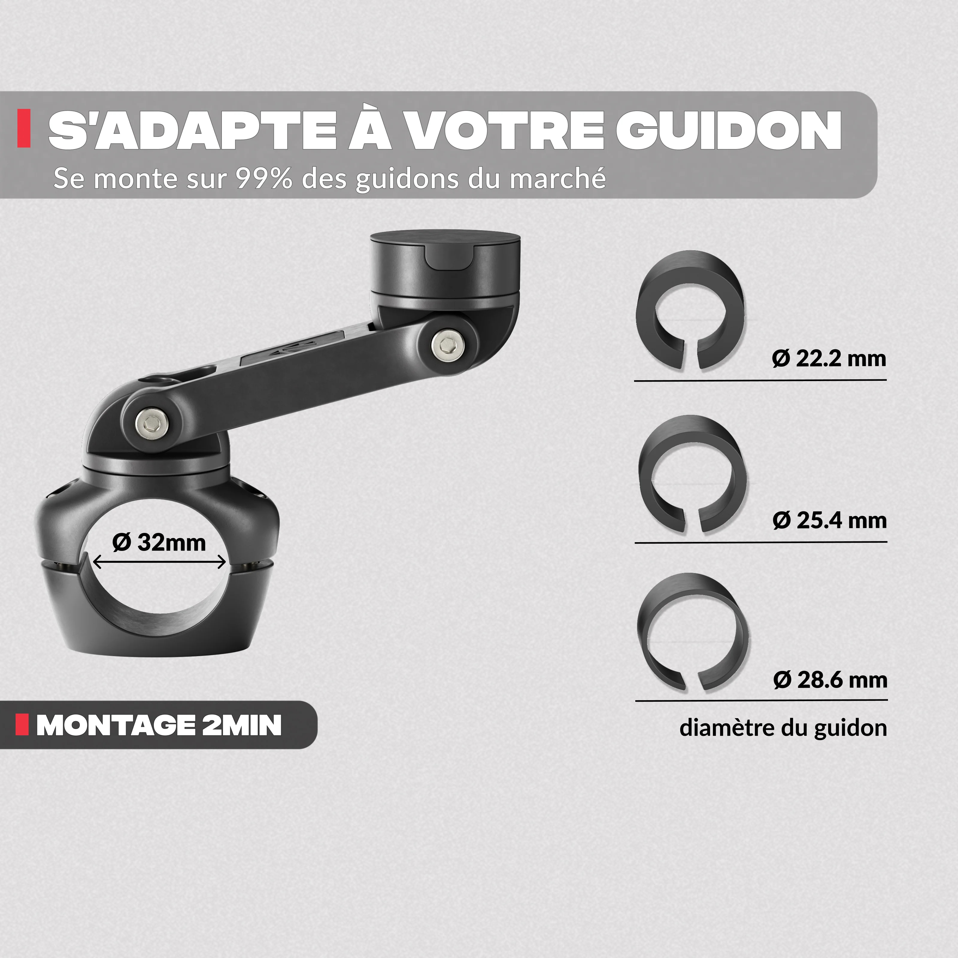Support téléphone moto PRO BOOST - Image 3