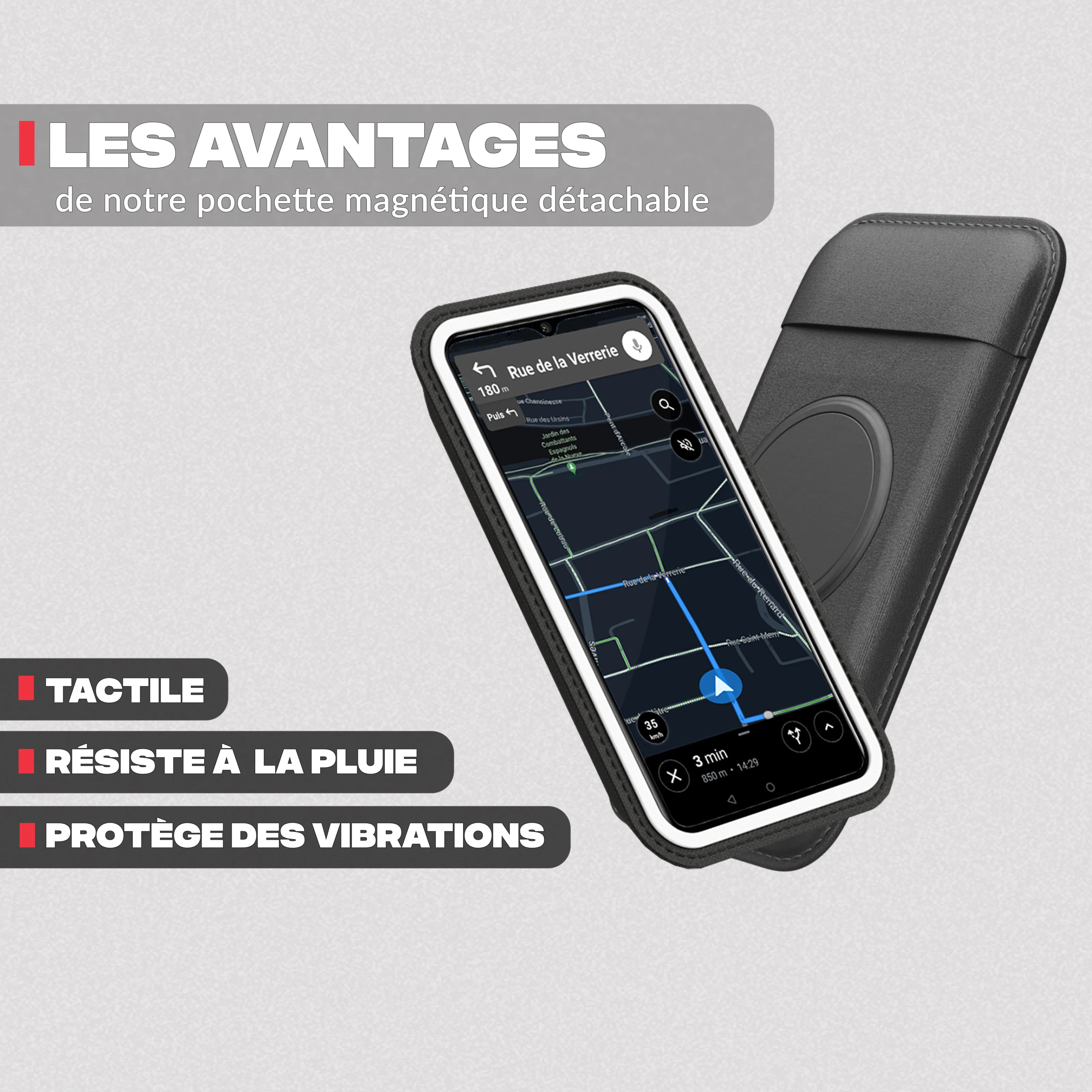 Support téléphone pour demi-guidon MINI BOOST - Image 4