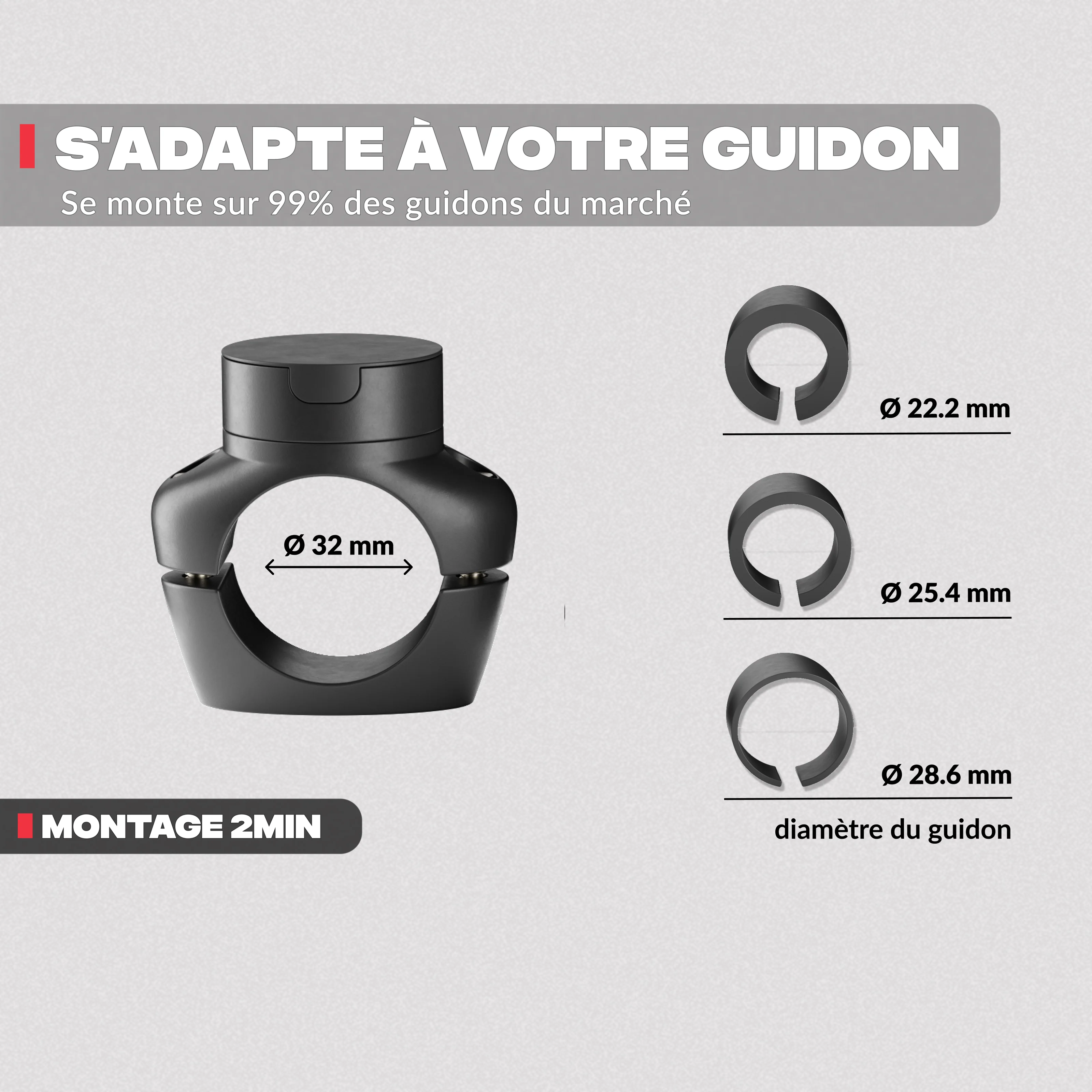 Support téléphone moto PRO - Image 3